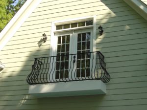two story window